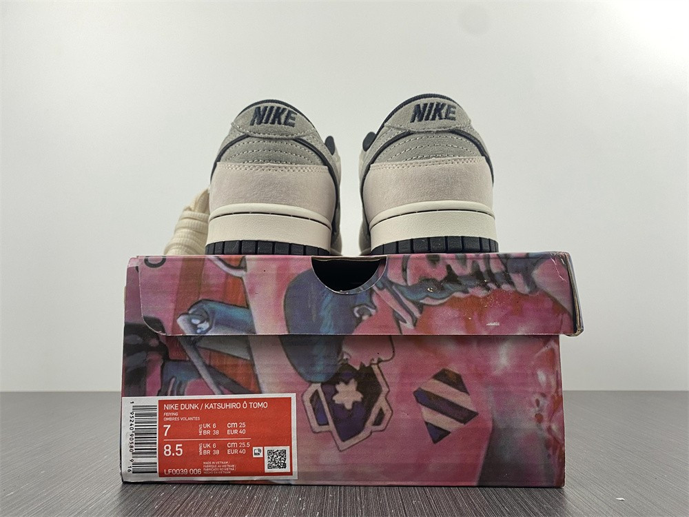 NIKE SB DUNK LOW STEAMBOY OST WHITE BLACK LF0039-006