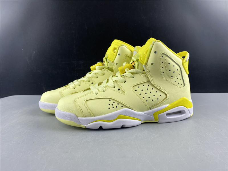 Air Jordan 6 GS Floral Dynamic Yellow 543390-800