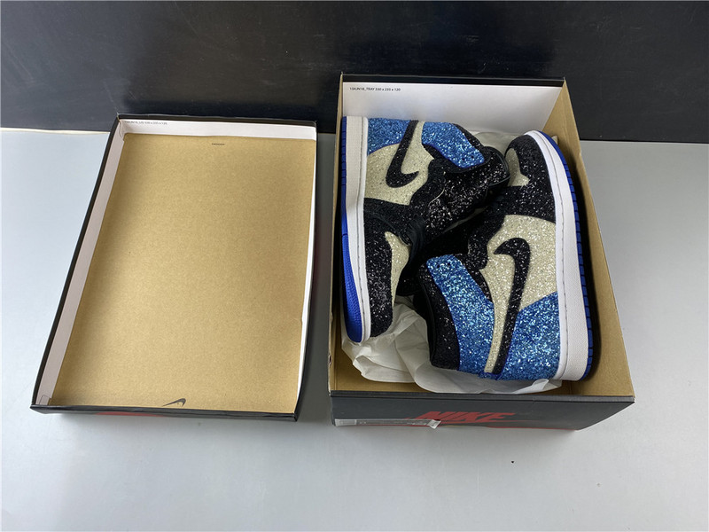 Air Jorden 1 X Fragment Design “Glitter” CK5566-400