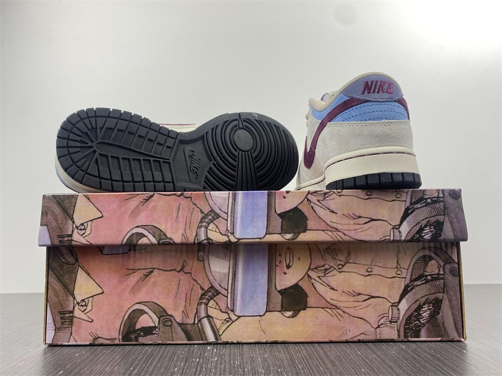 Nike SB Dunk Low Steamboy OST Dark Red Blue LF0039-005