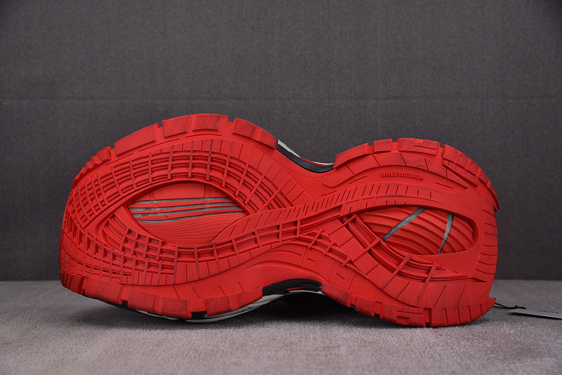 Ba1en*iaga black&red platform sneaker