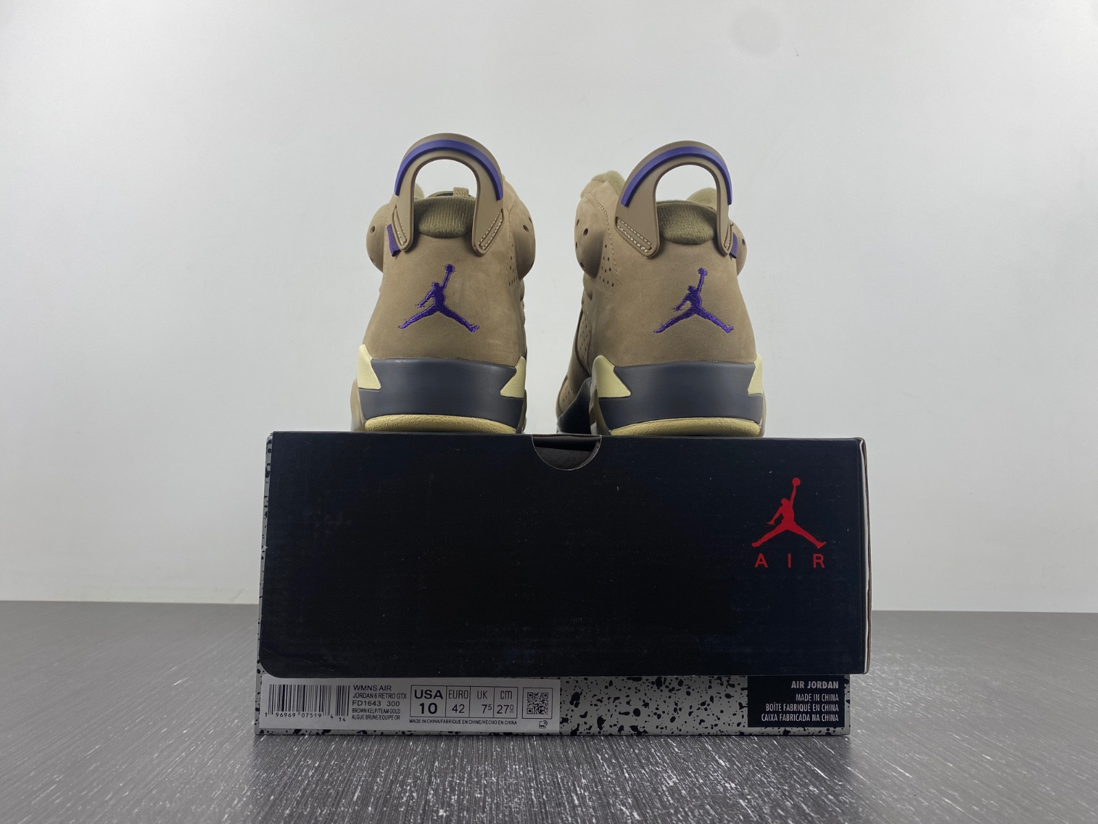 Air Jordan 6 GORE-TEX "Brown Kelp" FD1643-300