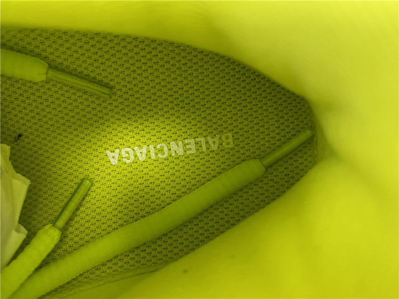 Ba*len*cia*ga tess s. gomma sneakers flourescent green 542023 w2la1 3501