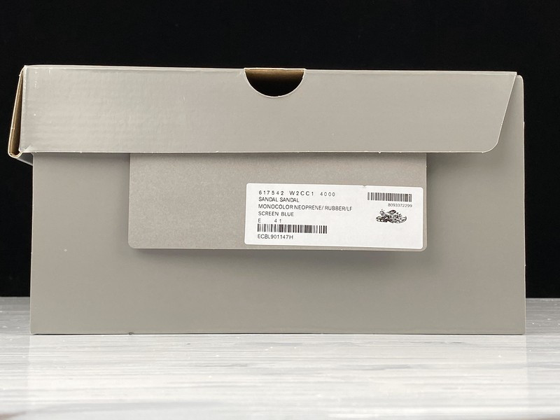 Ba*len*cia*ga track sandal monocolor neoprene/rubber blue 617543 w2cc1 4000