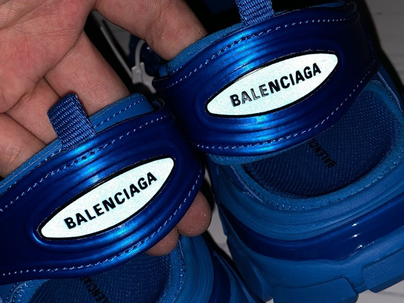 Ba*len*cia*ga track sandal monocolor neoprene/rubber blue 617543 w2cc1 4000