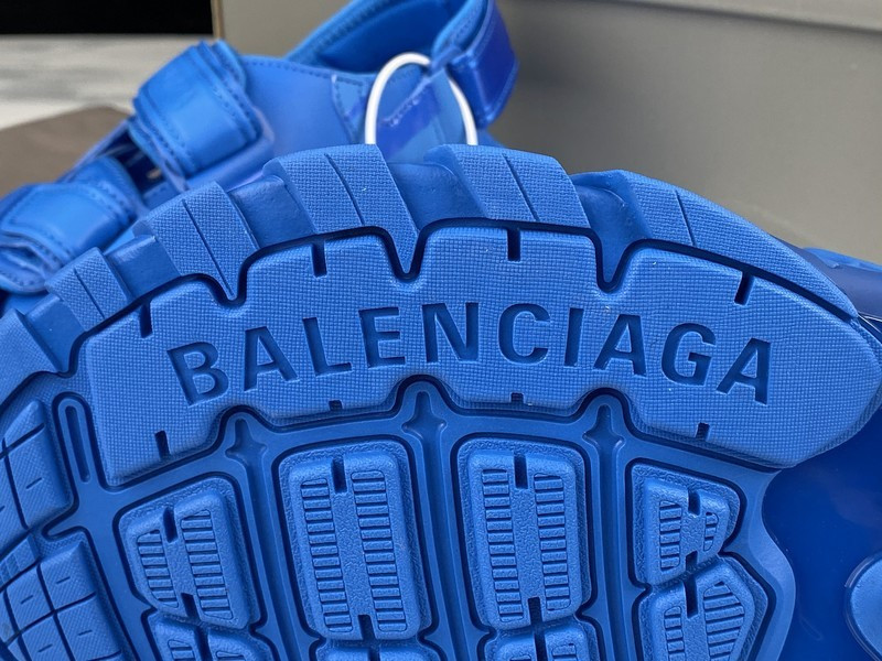 Ba*len*cia*ga track sandal monocolor neoprene/rubber blue 617543 w2cc1 4000