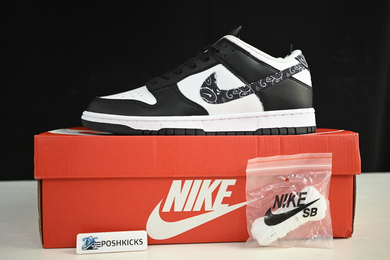 Nike Dunk Low Black Paisley (W) DH4401-100