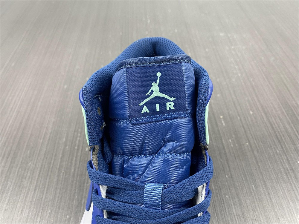 Air Jordan 1 Mid GS "Blue Mint" 554725-413