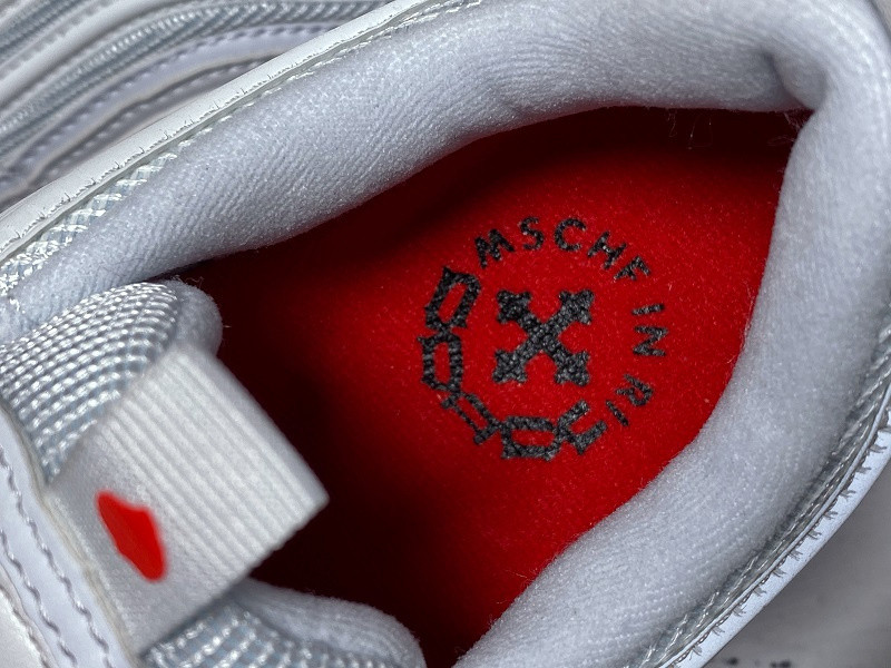 NIKE AIR MAX 97 MSCHF X INRI JESUS SHOES 921826-101JSUS