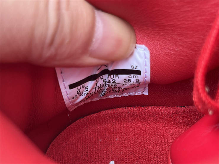 Jordan 4 Retro 11Lab4 Red Men