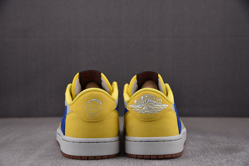 Travis Scott Air Jordan 1 Low OG Canary DZ4137-700