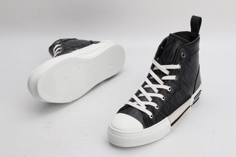 D B23 HIGH-TOP SNEAKERS