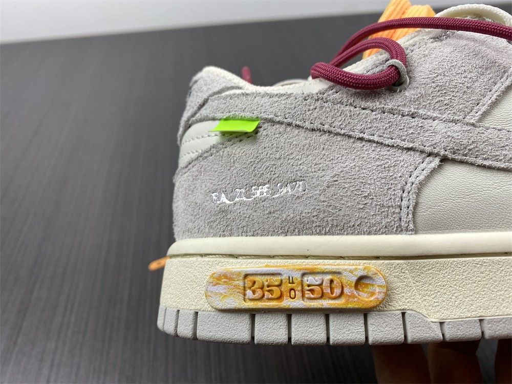 NIKE DUNK LOW OW LOT 35 OF 50 DJ0950-114