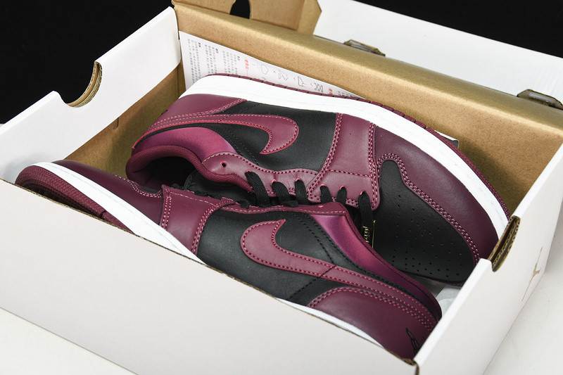 Jordan 1 Low Dark Beetroot Black DB6491-600
