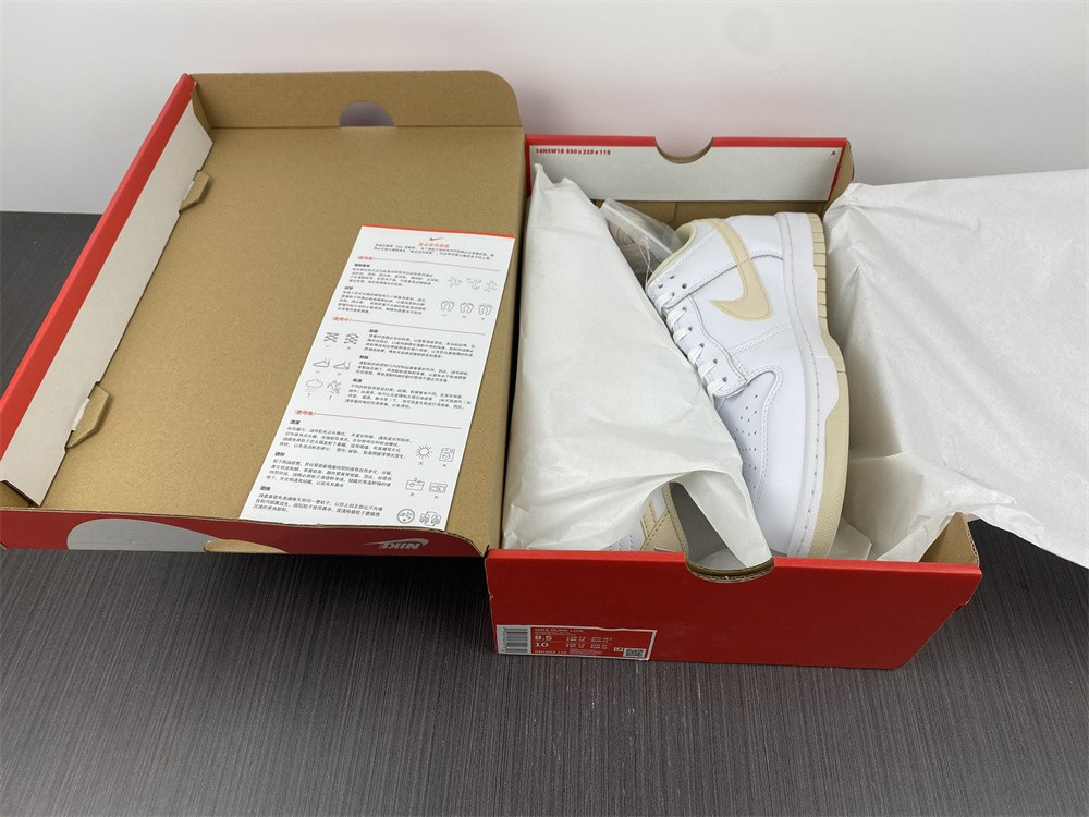 Nike Womens WMNS Dunk Low Pearl White DD1503-110