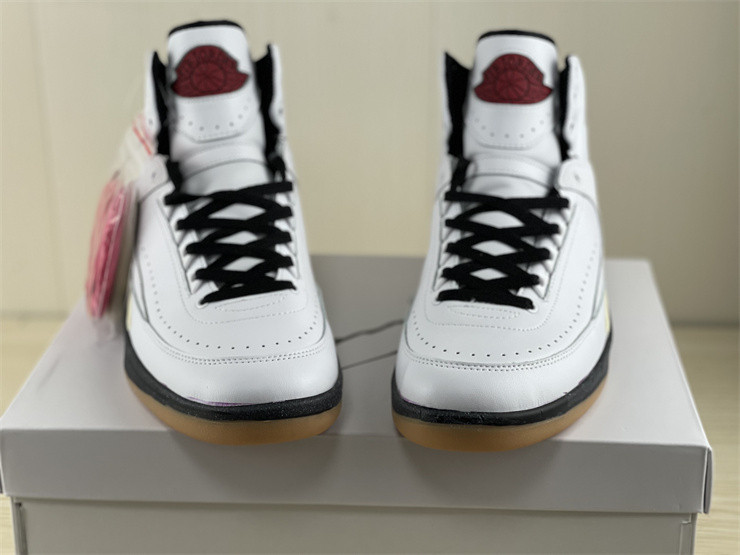 OW X AIR JORDAN 2 HIGH RED DJ4375-101