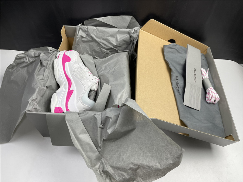 Ba*len*cia*ga sliver white sneaker 536737 w0901 8180