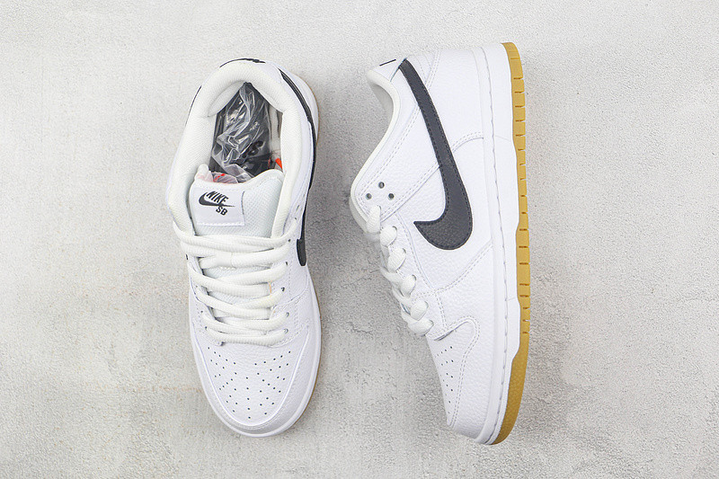 Nike SB Dunk Low Orange Label White Black (2019) CD2563-100