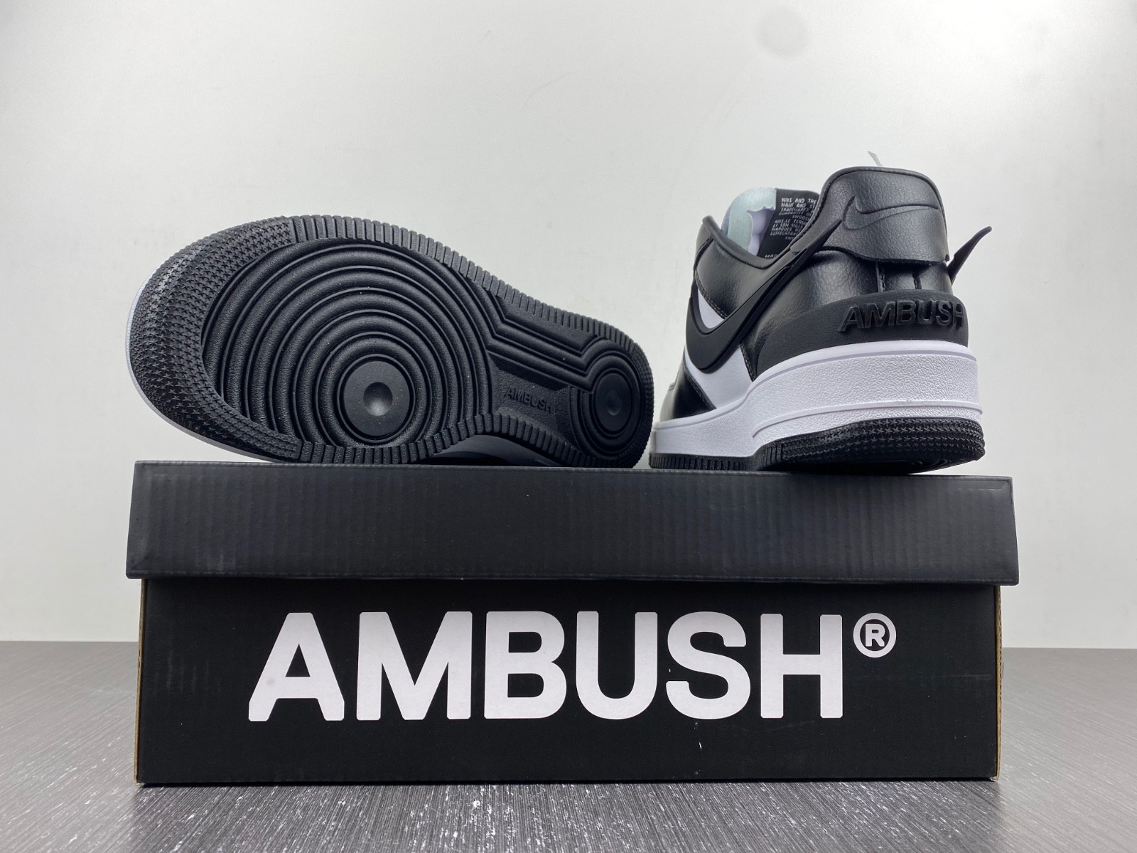 Nike x AMBUSH Air Force 1 Low Black / Phantom DV3464-007