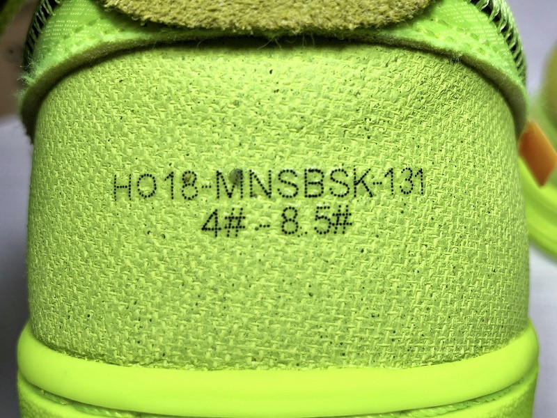 OW NIKE AIR FORCE 1 LOW VOLT AO4606-700