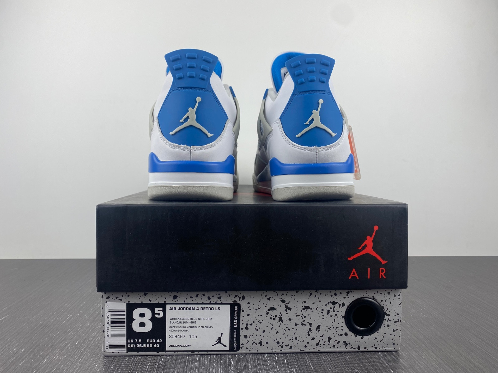 Air Jordan 4 Military Blue 308497-105