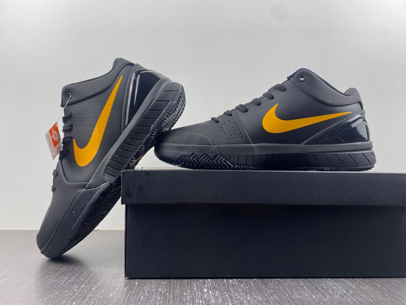 Nike Kobe 4 Protro Black University Gold FQ3544-001