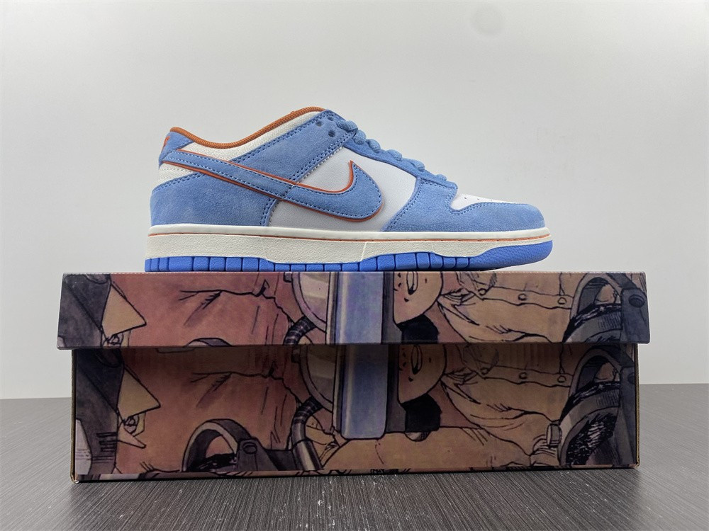 Otomo Katsuhiro x Nike SB Dunk Low Steamboy OST University Blue Orange LF0039-009