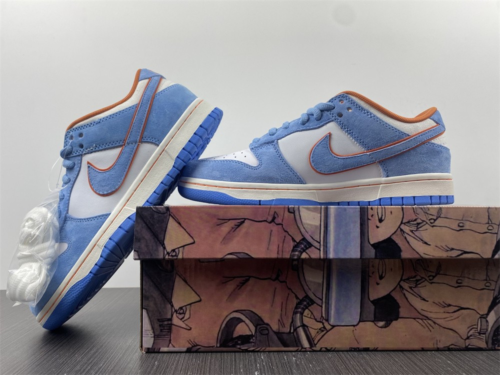Otomo Katsuhiro x Nike SB Dunk Low Steamboy OST University Blue Orange LF0039-009