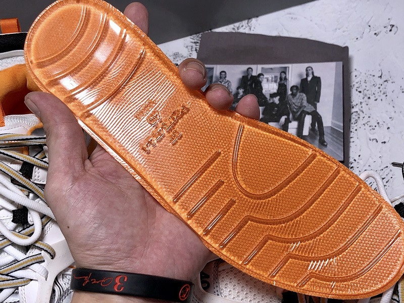 Ba*len*cia*ga track trainer (white orange) 542023 w1gb1 9059