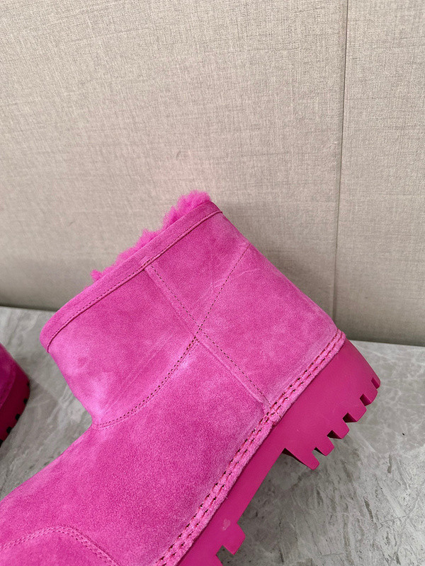 Ba1en*iaga alaska fur bootie in pink