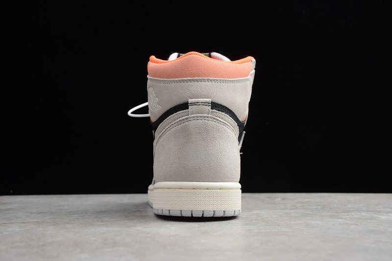 AIR JORDAN 1 RETRO HIGH NEUTRAL GREY HYPER CRIMSON 555088-018