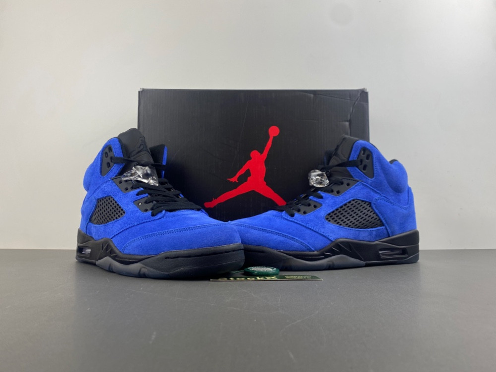 Air Jordan 5 Retro Blue Suede DD0587-400
