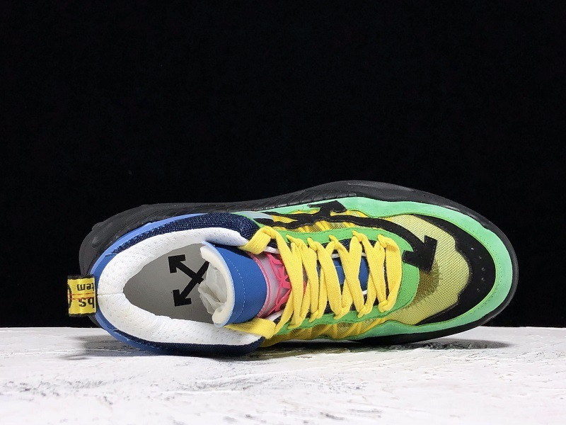 OW C/O ODSY-1000 Sneaker Black and Green