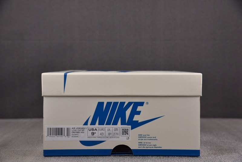 Travis Scott x Air Jordan 1 low blue white DM7866-400