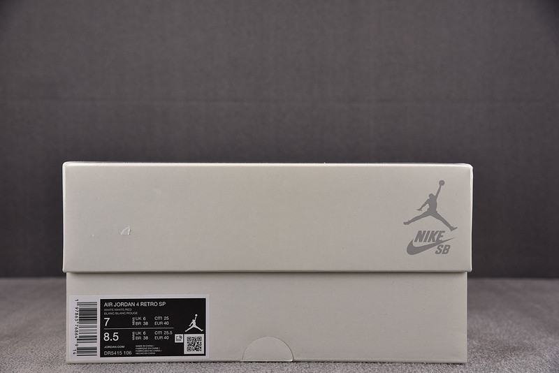 Nike SB x Air Jordan 4 Varsity Red DR5415-106