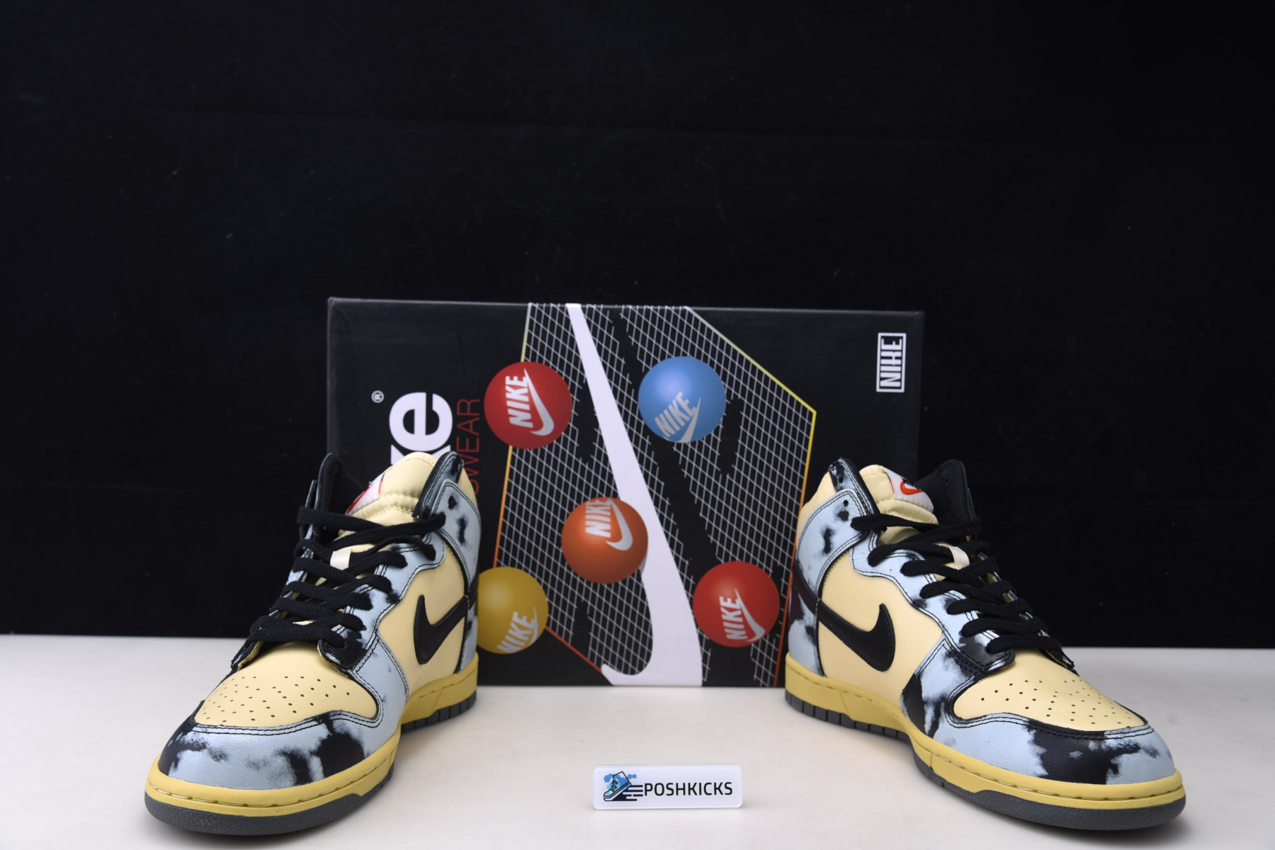 Nike Dunk High 1985 Black Acid Wash DD9404-700