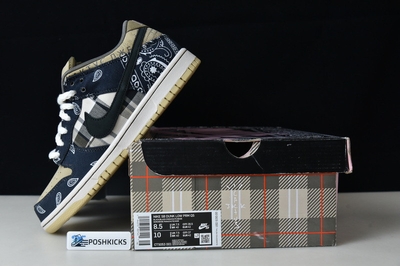 Travis Scott x Nike SB Dunk Low TS CT5053-001H