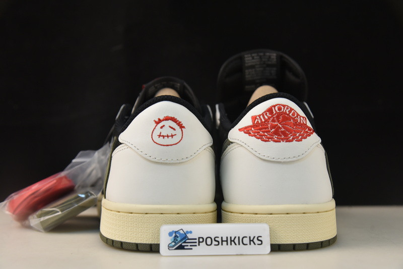 Travis Scott Air Jordan 1 Low OG Olive WMNS DZ4137-106