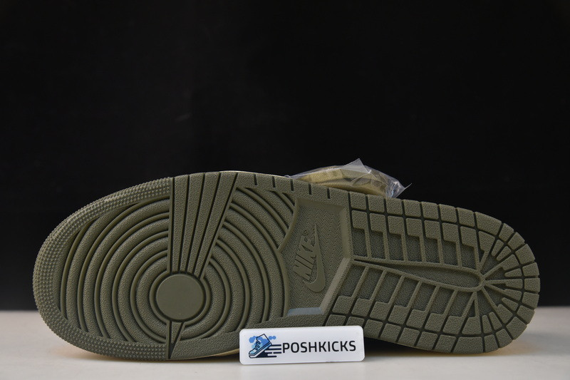 Travis Scott Air Jordan 1 Low OG Olive WMNS DZ4137-106