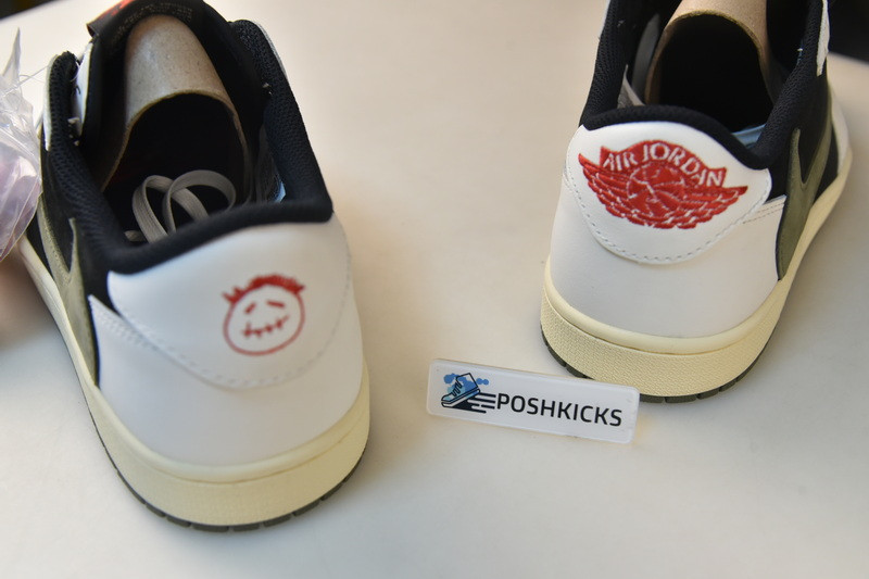 Travis Scott Air Jordan 1 Low OG Olive WMNS DZ4137-106