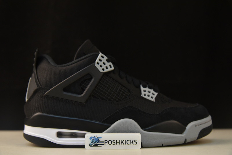 Air Jordan 4 “Black Canvas” DH7138-006