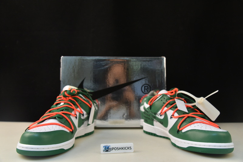 OW X DUNK LOW "PINE GREEN" CT0856-100