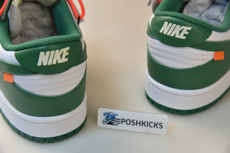 OW X DUNK LOW "PINE GREEN" CT0856-100