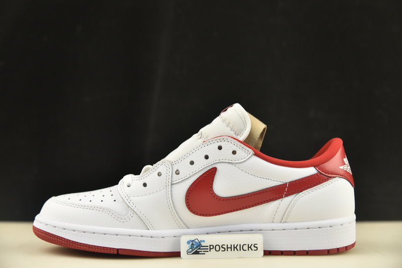 Jordan 1 Retro Low White Varsity Red - 705329-101