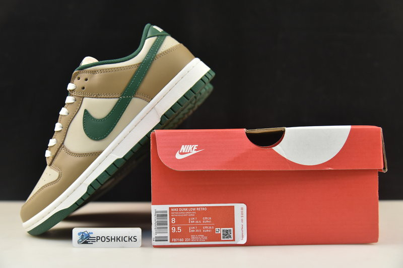 Nike Dunk Low Tan Green FB7160-231