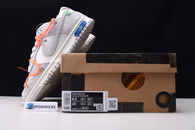 NIKE DUNK LOW OW LOT 31 OF 50 DJ0950-116