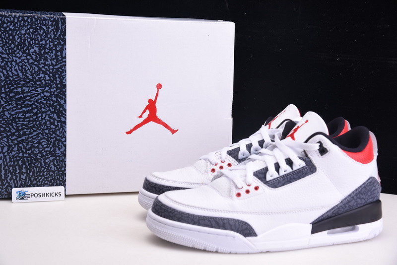 Jordan 3 Retro SE Fire Red Denim (2020) CZ6431-100