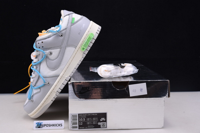 OW X DUNK LOW “02 OF 50” DM1602-115