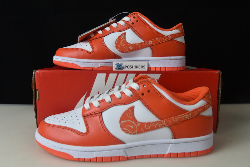 NIKE DUNK LOW ESSENTIAL PAISLEY PACK ORANGE (W) DH4401-103