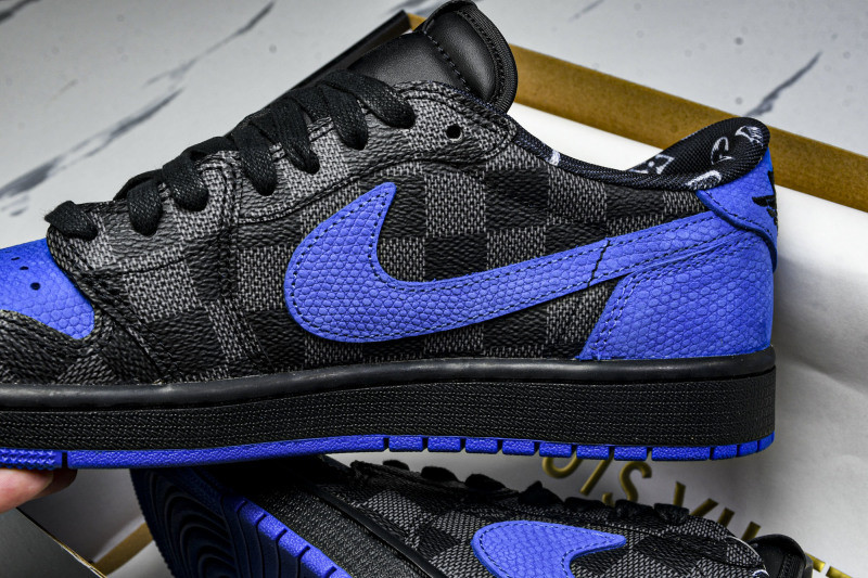 LV x Air Jordan 1 Low DZ2507 00